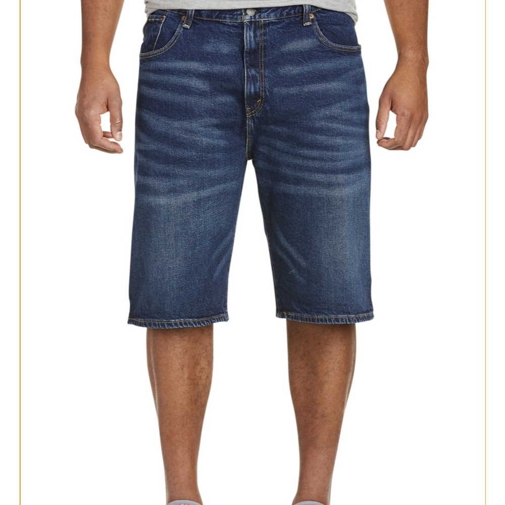 LEVIS 569 Big & Tall -  Loose Fit Denim Shorts